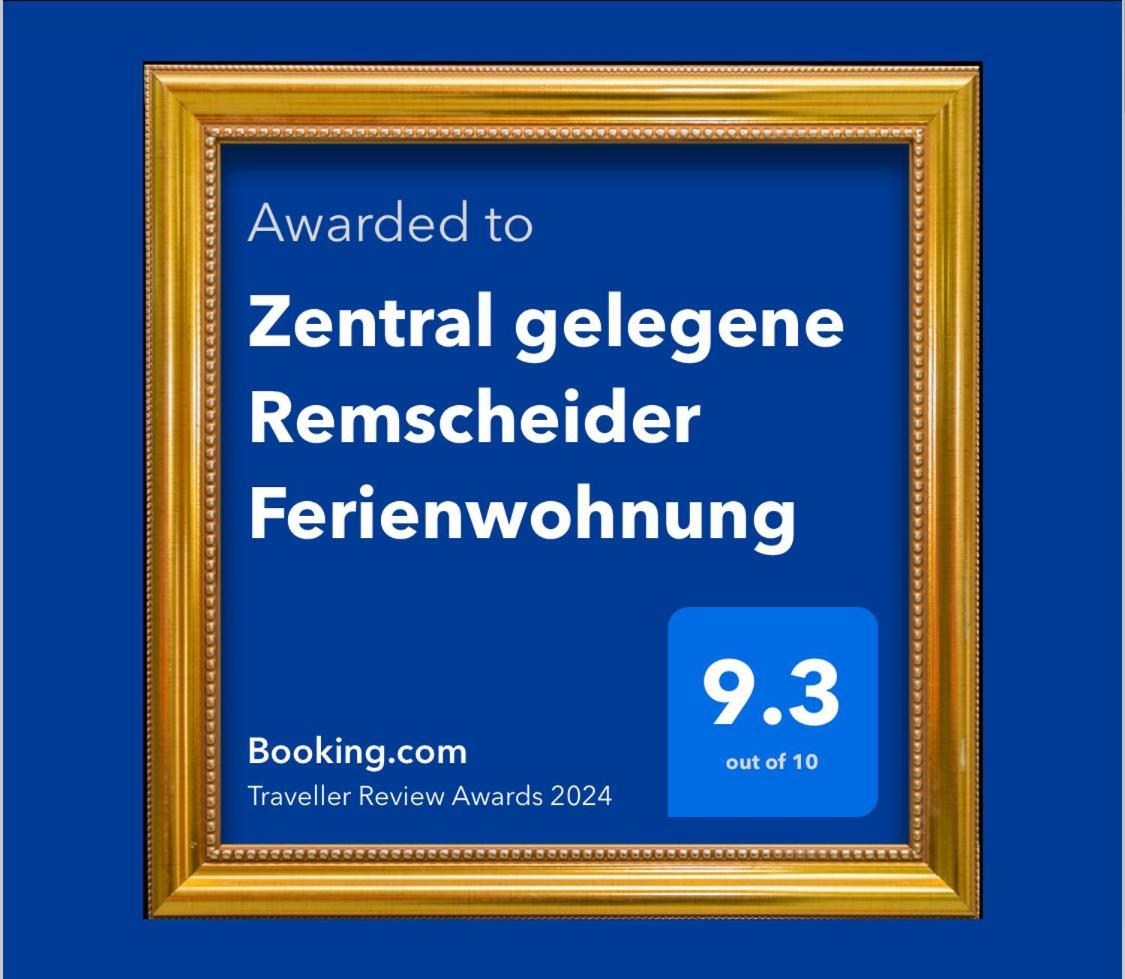 Zentral Gelegene Remscheider Ferienwohnung Exterior foto